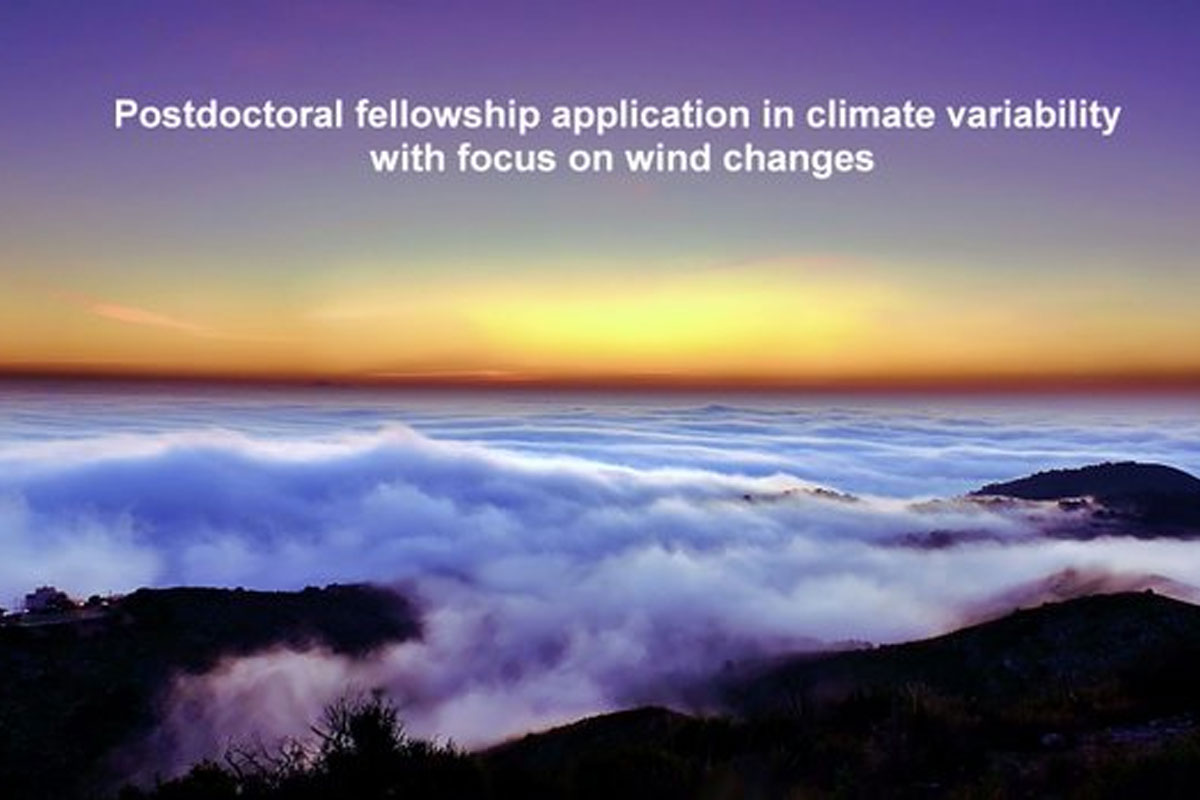 Solicitud de beca postdoctoral en variabilidad y cambio climático